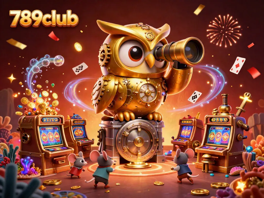 Experience thrilling play at 789club with a vibrant 3D casino atmosphere filled with excitement and treasure!