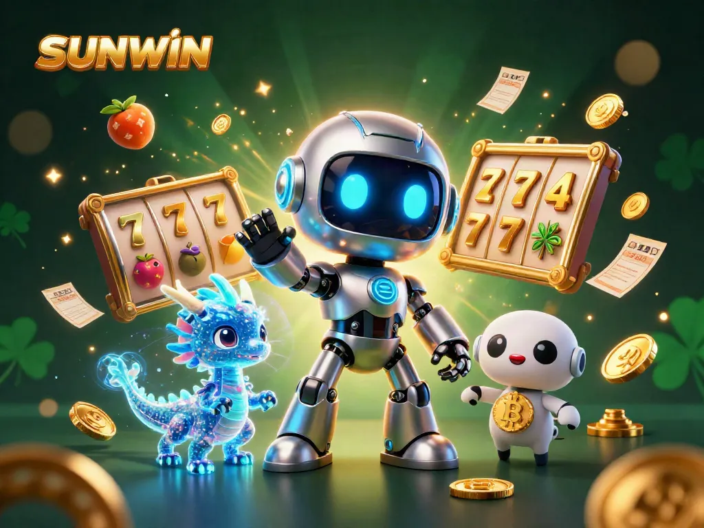 SUNWIN offers an exciting slot gaming experience featuring vibrant characters and immersive jackpot elements.