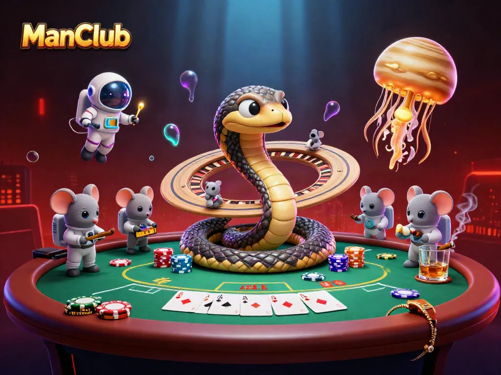 Experience thrilling gameplay at ManClub with dynamic casino action and vivid graphics.